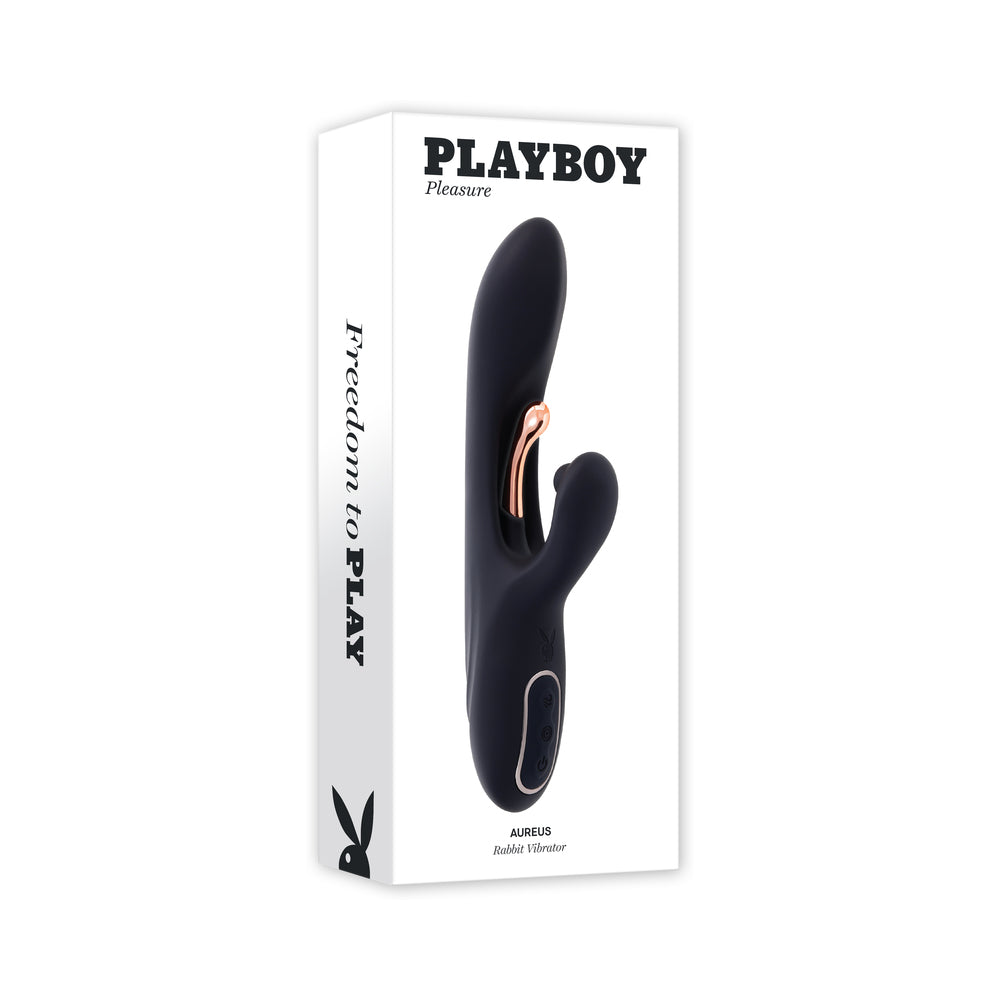Playboy Aurusus bubble vibrator packaging on a white background