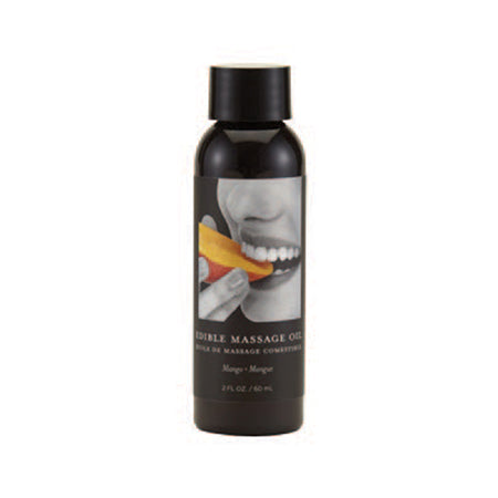 Earthly Body Edible Massage Oil Mango 2oz-0
