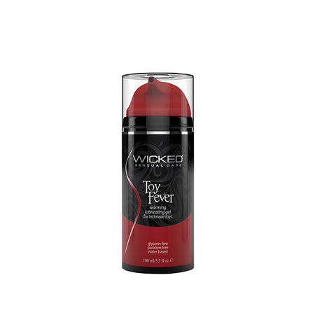 Wicked Toy Fever Warming Lubricant Gel for Toys 3.3 oz.-0
