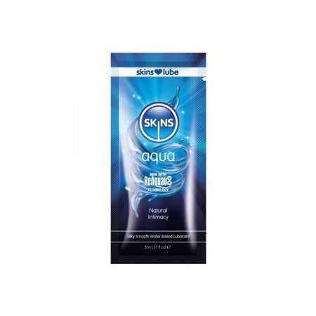 Skins Aqua Water-Based Lubricant 5 ml-0