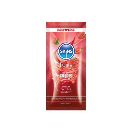 Skins Strawberry Water-Based Lubricant 5 ml-0
