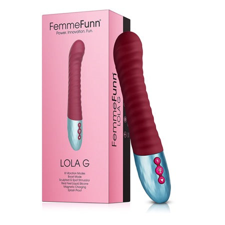 Lola G G-Spot Vibrator – Liquid Silicone, Boost Mode & Magnetic Charging