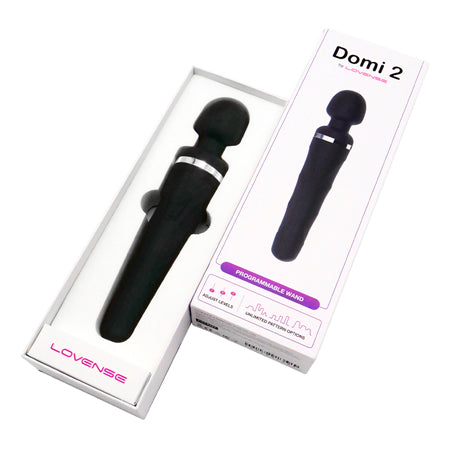 Lovense Domi 2 Bluetooth Programmable Wand Vibrator-0