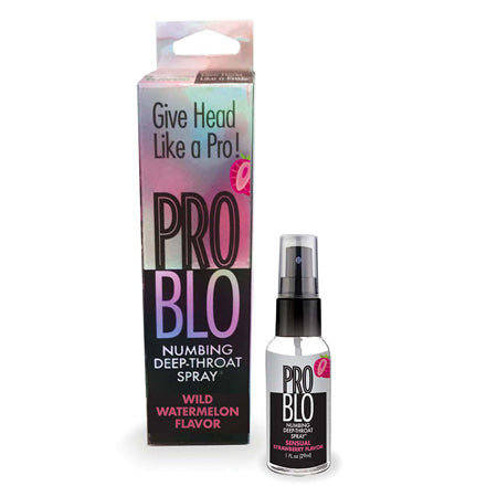 Pro Blo Numbing Deep Throat Spray Strawberry 1 oz.-0