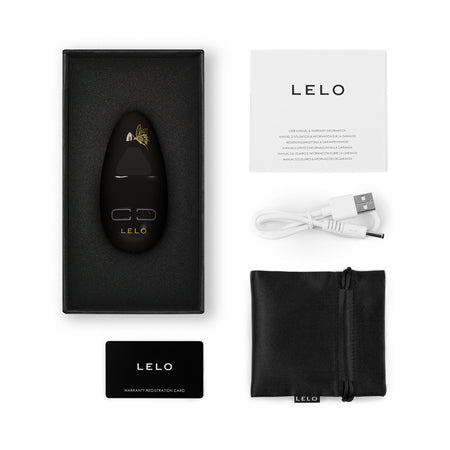 Lelo NEA 3 Rechargeable Mini Silicone Vibrator Black-0