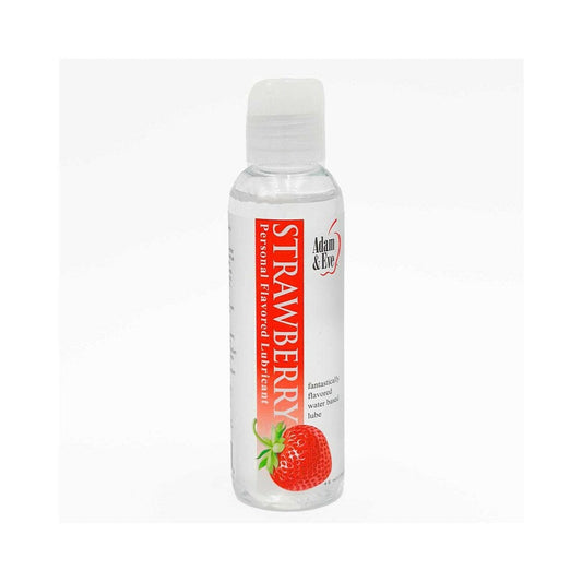 Adam & Eve Flavored Lubricant Strawberry 4 oz.-0