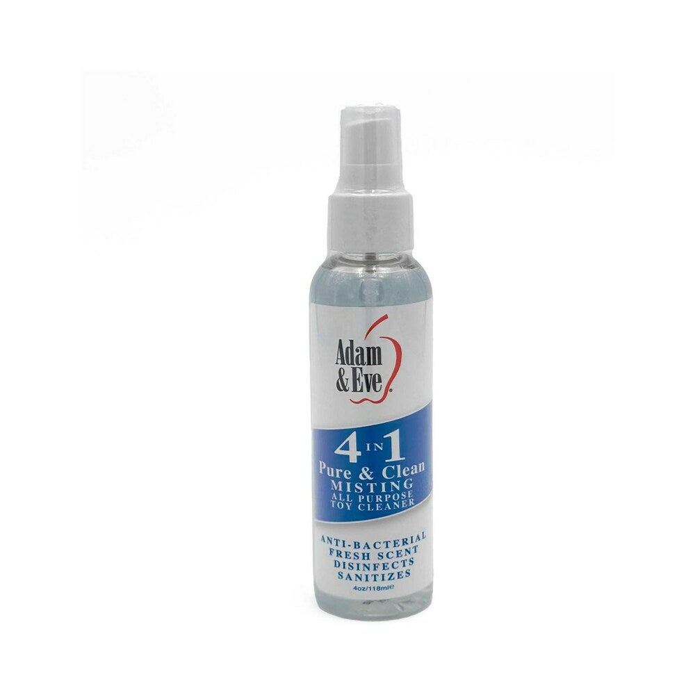 Adam & Eve 4 in 1 Pure & Clean Misting Toy Cleaner 4 oz.-0