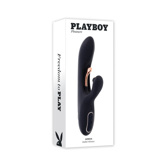 Playboy Aurusus bubble vibrator packaging on a white background
