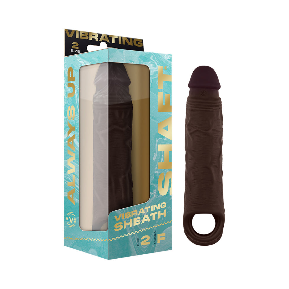 Shaft Vibrating Model F: Sheath Size 2 Mahogany-0